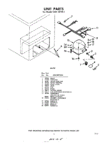 05 - Unit parts for Whirlpool Freezer EAH22FW1 / from AppliancePartsPros.com