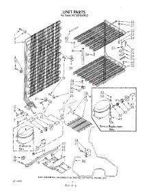 05 - Unit parts for Whirlpool Freezer EV150FXWN02 / from AppliancePartsPros.com