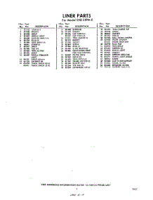 07 - Section parts for Whirlpool Refrigerator EXD25PM0 / from AppliancePartsPros.com