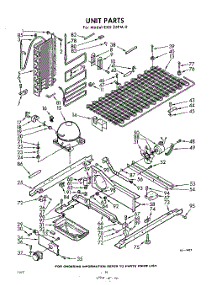 10 - Unit parts for Whirlpool Refrigerator EXD25PM0 / from AppliancePartsPros.com