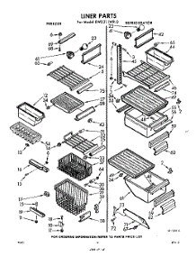 04 - Liner parts for Whirlpool Refrigerator EWD21IWR0 / from AppliancePartsPros.com