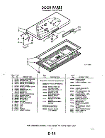 03 - Section parts for Whirlpool Freezer EXH16CW0 / from AppliancePartsPros.com