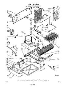 10 - Unit parts for Whirlpool Refrigerator EWD21MMWR1 / from AppliancePartsPros.com
