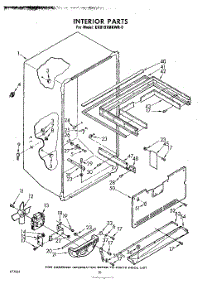 10 - Interior parts for Whirlpool Refrigerator EHB191MKWR0 / from AppliancePartsPros.com