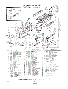 12 - Ice Maker parts for Whirlpool Refrigerator EWD21MMWR2 / from AppliancePartsPros.com