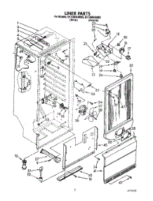 03 - Liner parts for Whirlpool Freezer EV150NXAN00 / from AppliancePartsPros.com