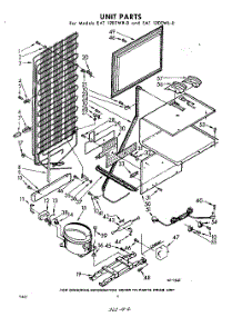06 - Unit parts for Whirlpool Refrigerator EAT12DTWR0 / from AppliancePartsPros.com