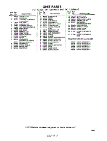 07 - Section parts for Whirlpool Refrigerator EAT12DTWR0 / from AppliancePartsPros.com