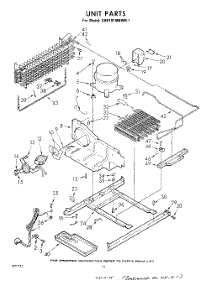 14 - Unit parts for Whirlpool Refrigerator EHB191MKWR1 / from AppliancePartsPros.com