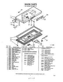 03 - Section parts for Whirlpool Freezer EXH18FW0 / from AppliancePartsPros.com