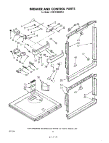 12 - Breaker And Control parts for Whirlpool Refrigerator EHB191MKWR2 / from AppliancePartsPros.com
