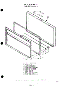 03 - Section parts for Whirlpool Freezer EEH151CW0 / from AppliancePartsPros.com