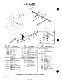 04 - Section parts for Whirlpool Freezer EEH151CW0 / from AppliancePartsPros.com