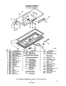 03 - Section parts for Whirlpool Freezer EXH18FW2 / from AppliancePartsPros.com
