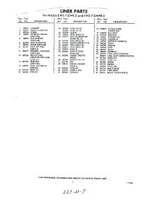 07 - Section parts for Whirlpool Refrigerator EWD71ZMWR0 / from AppliancePartsPros.com