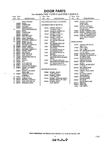09 - Lit / Optional parts for Whirlpool Refrigerator EWD71ZMWR0 / from AppliancePartsPros.com