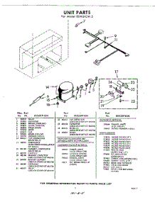 05 - Unit , Lit / Optional parts for Whirlpool Freezer EEH151CW5 / from AppliancePartsPros.com
