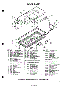 03 - Section parts for Whirlpool Freezer EXH18MW0 / from AppliancePartsPros.com