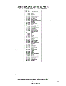 05 - Section parts for Whirlpool Refrigerator EWD71ZWR0 / from AppliancePartsPros.com