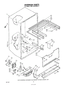 08 - Interior parts for Whirlpool Refrigerator EHB191PKWR2 / from AppliancePartsPros.com