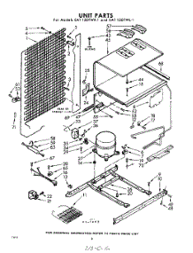 06 - Unit parts for Whirlpool Refrigerator EAT13DTWR1 / from AppliancePartsPros.com