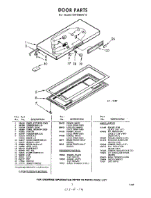 03 - Section parts for Whirlpool Freezer EXH18SW0 / from AppliancePartsPros.com