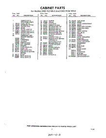 03 - Section parts for Whirlpool Refrigerator EWD91ZMWR0 / from AppliancePartsPros.com