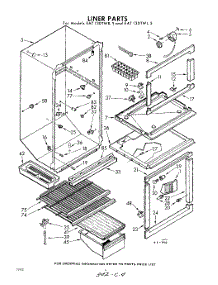 04 - Liner parts for Whirlpool Refrigerator EAT13DTWR3 / from AppliancePartsPros.com