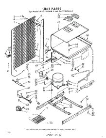 06 - Unit parts for Whirlpool Refrigerator EAT13DTWR3 / from AppliancePartsPros.com