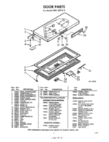 03 - Section parts for Whirlpool Freezer EXH23FW0 / from AppliancePartsPros.com