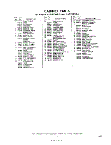 03 - Section parts for Whirlpool Refrigerator EAT13JTWR0 / from AppliancePartsPros.com