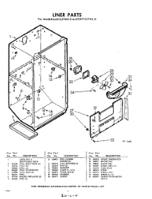 04 - Liner parts for Whirlpool Refrigerator EAT13JTWR0 / from AppliancePartsPros.com