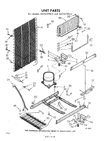 08 - Unit parts for Whirlpool Refrigerator EAT13JTWR0 / from AppliancePartsPros.com