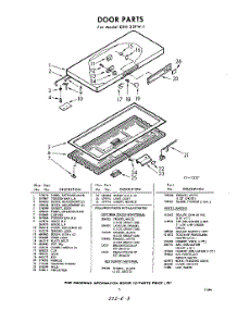 03 - Section parts for Whirlpool Freezer EXH23FW1 / from AppliancePartsPros.com