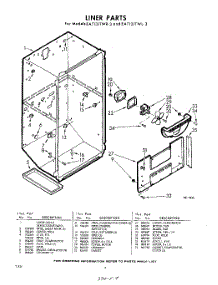 04 - Liner parts for Whirlpool Refrigerator EAT13JTWR3 / from AppliancePartsPros.com