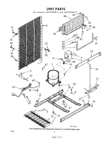 08 - Unit parts for Whirlpool Refrigerator EAT13JTWR3 / from AppliancePartsPros.com