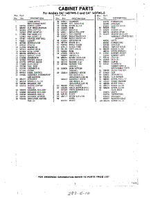 03 - Section parts for Whirlpool Refrigerator EAT14DTWR0 / from AppliancePartsPros.com