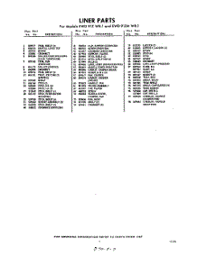 07 - Section parts for Whirlpool Refrigerator EWD91ZWR1 / from AppliancePartsPros.com