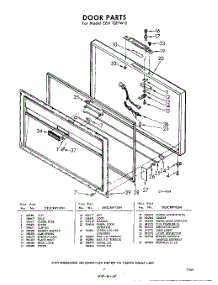 03 - Section parts for Whirlpool Freezer EEH181FW0 / from AppliancePartsPros.com