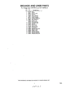 07 - Section parts for Whirlpool Refrigerator EAT14STWR0 / from AppliancePartsPros.com