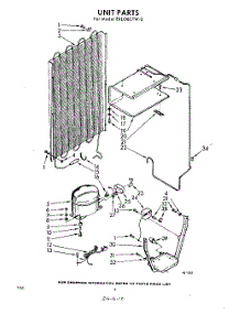 04 - Unit parts for Whirlpool Freezer EXL08CTW0 / from AppliancePartsPros.com