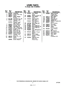 07 - Section parts for Whirlpool Refrigerator EHD191AKWR2 / from AppliancePartsPros.com