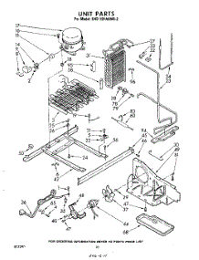 10 - Unit parts for Whirlpool Refrigerator EHD191AKWR2 / from AppliancePartsPros.com