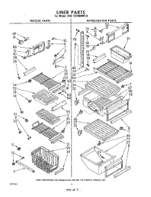 06 - Liner parts for Whirlpool Refrigerator EHD191MKWR0 / from AppliancePartsPros.com