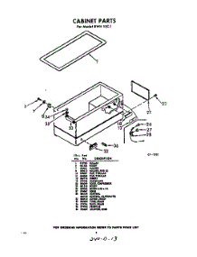 02 - Section parts for Whirlpool Freezer EWH12C1 / from AppliancePartsPros.com