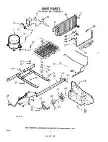 08 - Unit parts for Whirlpool Refrigerator EAT151PKWR1 / from AppliancePartsPros.com