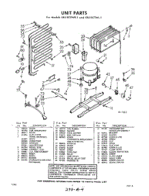 04 - Section parts for Whirlpool Freezer EXL10CTWR1 / from AppliancePartsPros.com