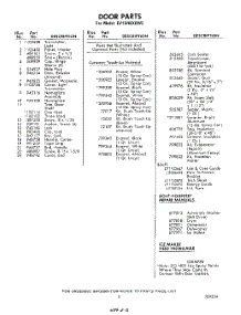 03 - Lit / Optional parts for Whirlpool Freezer EV15HKXRW2 / from AppliancePartsPros.com