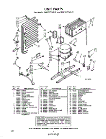 04 - Section parts for Whirlpool Freezer EXL10CTWR2 / from AppliancePartsPros.com