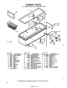 02 - Section parts for Whirlpool Freezer EWH16I0 / from AppliancePartsPros.com